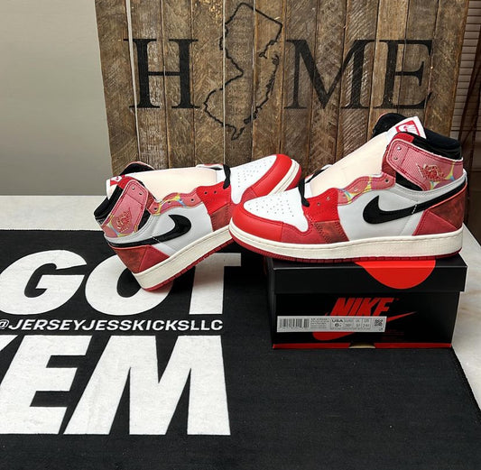 Air Jordan 1 High Spider-Verse Youth Size 6