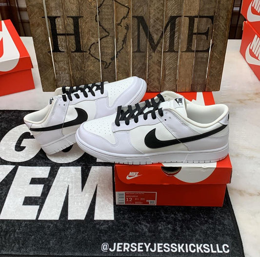 Nike Dunk Low White and Black Reverse Panda Men’s Size 12